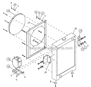 Page O Diagram and Parts List for MK-4030KB  MK Diamond Concrete Saw
